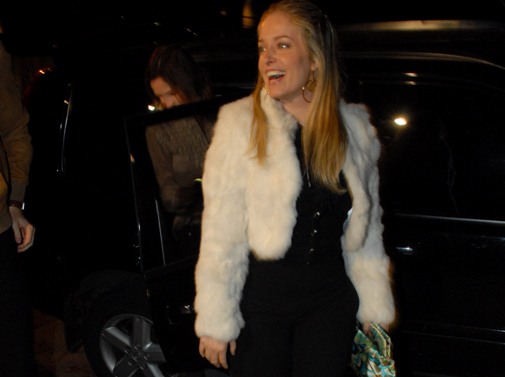 casaco de pele para festa