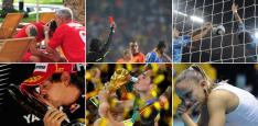Montagem sobre fotos de Roberto Schmidt/AFP, Emerson Souza, Jefferson Botega, Fred Dufour/AFP e Divulgao/FIVB/