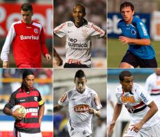 Montagem sobre fotos de Lucas Uebel/Vipcomm, Eduardo Viana/Lancepress, Washington Alves/Vipcomm, Maurcio Val/Vipcomm, Maurcio Lima/AFP e Joo Neto/Vipcomm/