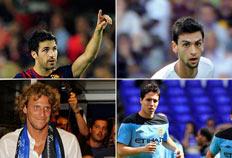 Montagem sobre fotos de Pascal Pavani/AFP, Josep Lago/AFP, Glyn Kirk/AFP, Giuseppe Aresu/AFP /