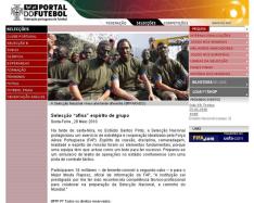 reproduo site da federao portuguesa de futebol /