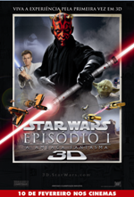 Brindes exclusivos do filme STAR WARS: EPIS�DIO I A AMEA�A FANTASMA 3D