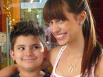 Caio Pereira com Marcela Hoeppers