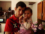 Meus dois amores, quero dizer que sem vocs a minha vida no tm sentido, Rafaella meu amor eterno e Dinho meu marido lindo! Amores verdadeiros, amores eternos! Ariana Silva.