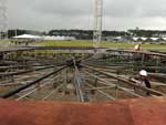 Palco giratio toma forma no sSapiens Parque