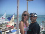 Porto de Galinhas, Pernambuco - Raquel Wagner e Hil�rio Gomes, de Blumenau, em novembro de 2010.    