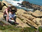 Cabo Polnio, no litoral do Uruguai