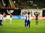 Jogadores do Marclio comemoram resultado na casa do Joinville