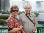 Foz do Igua�u, Paran� - Iracema e Jos� Rides de Souza, de Blumenau, em novembro de 2010.    