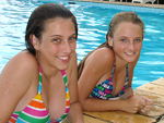 Mnica Tergolina e Juliana Dal Pont