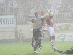 Chuva caiu com mais intensidade aos 30 minutos da etapa final