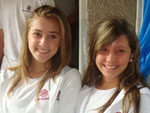 Tainara Sheffer e Rafaela Delcastanheli