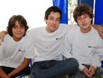 Matheus Vicente, Guilherme Lader e Dagoberto Guinomo