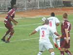 Copa do Brasil: Ceilndia 0 x 5 Caxias, jogo no Estdio Abadio, Distrito Federal