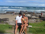 Em Torres com esposo Andre Soldera