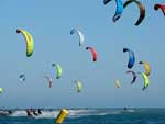 Regata de KiteSurf na Praia do Cassino