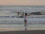 Aline Dorneeles: "Final de tarde de uma semana de chuvas e muitas nuvens em Cap�o da Canoa"