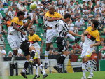 Partida foi de forte marcao