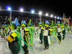 Imprio do Sol homenageou a porta-estandarte Onira Pereira em seu desfile