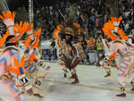 A Imperatriz Dona Leopoldina homenageou Foz do Iguau em seu desfile