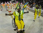 A Imperatriz Dona Leopoldina homenageou Foz do Iguau em seu desfile