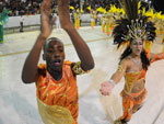 A Imperatriz Dona Leopoldina homenageou Foz do Iguau em seu desfile