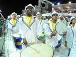 Academia Samba Puro homenageou a ex-gari Rozeli da Silva