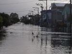 Enchente em So loureno do Sul, dia 10/03/2011. Muitas familias desabrigadas, perderam tudo!!! Um verdadeiro caos