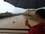 Rio Itaja-Mirim, transborda