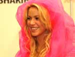 Shakira nos bastidores