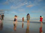 Alcindo Colombo: "Final de tarde na praia de Itapeva - Torres/RS. O reveillon familiar que acontece em Dom Pedro de Alc�ntara � acompanhado pela tradicional visita � praia".