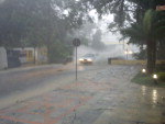 Rua Paraba, tem fluxo na contra mo pois a Rua Max Hering esta alagada