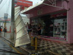 Vendaval, na Rua 7 de Setembro