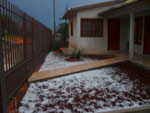 Envio fotos do temporal de granizo que caiu sobre a cidade de Santo Augusto nesta manha, dia 05/04. Espero que sejam �teis