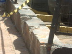 Detalhes que a exploso causou na Rua Curt Hering