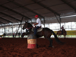 Durante a tarde, a pista ficou cheia