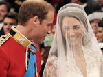 Casal durante a cerimnia real