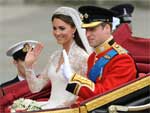 Na carruagem, rumo ao Palcio de Buckingham