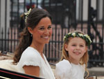 Pippa, irm de Kate, e uma das daminhas