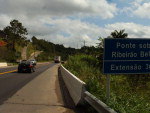 Ponte sobre o ribeiro Belchior, em Gaspar.