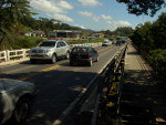 Ponte sobre o rio do Testo, em Blumenau.