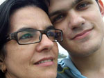 Vincius Brito e sua me, Loiva