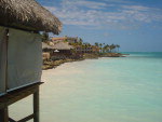 Praia em Punta Cana, litoral caribenho, na Repblica Dominicana