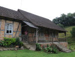 Imvel tombado no Bairro Vila Itoupava, em Blumenau