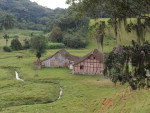 Imvel tombado no Bairro Vila Itoupava, em Blumenau