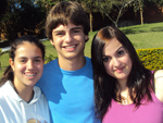 Inae Iabel, Lucas Boff e Jordana Camilotti