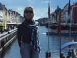 Copenhague, Dinamarca - Norma Weckerle, de Blumenau, em agosto de 2010.