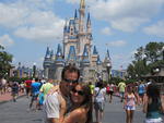 Orlando, Estados Unidos - Oscar Schultz e Greice Floriani, de Blumenau, em abril de 2011.