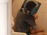 Foto da reportagem especial da revista Viver! sobre colecinadores de discos de vinil