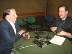 Reprter Nestor Tipa Jnior entrevista agropecuarista Pedro Monteiro Lopes
